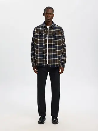 SELECTED | Overshirt SLHRLXPABLO | dunkelblau